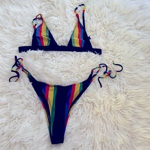 bikini 80% nylon 20% spandex super comfortable
